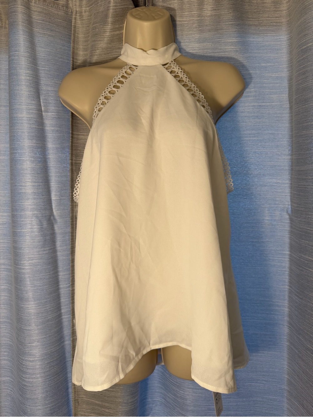 Cupshe White Flared Summer Top